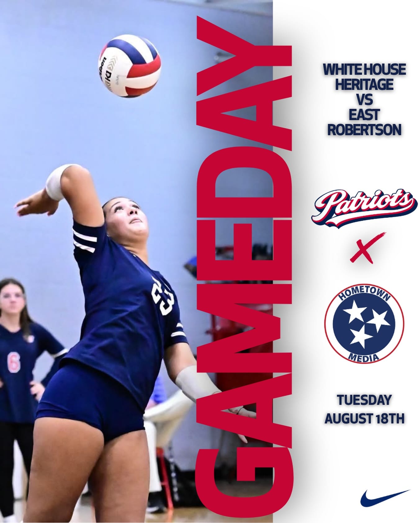 It’s GAMEDAY with @whheritagevolleyball ‼️🏐