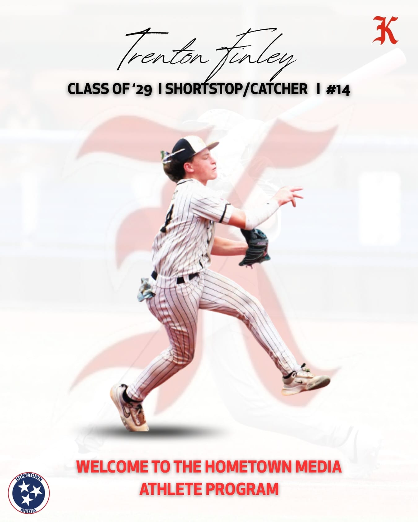 Trenton Finley, Shortstop / Catcher at Knights Academy