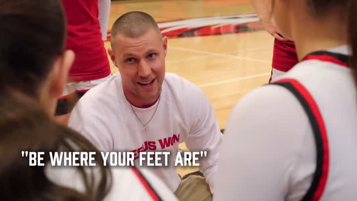 “Be where your feet are.”